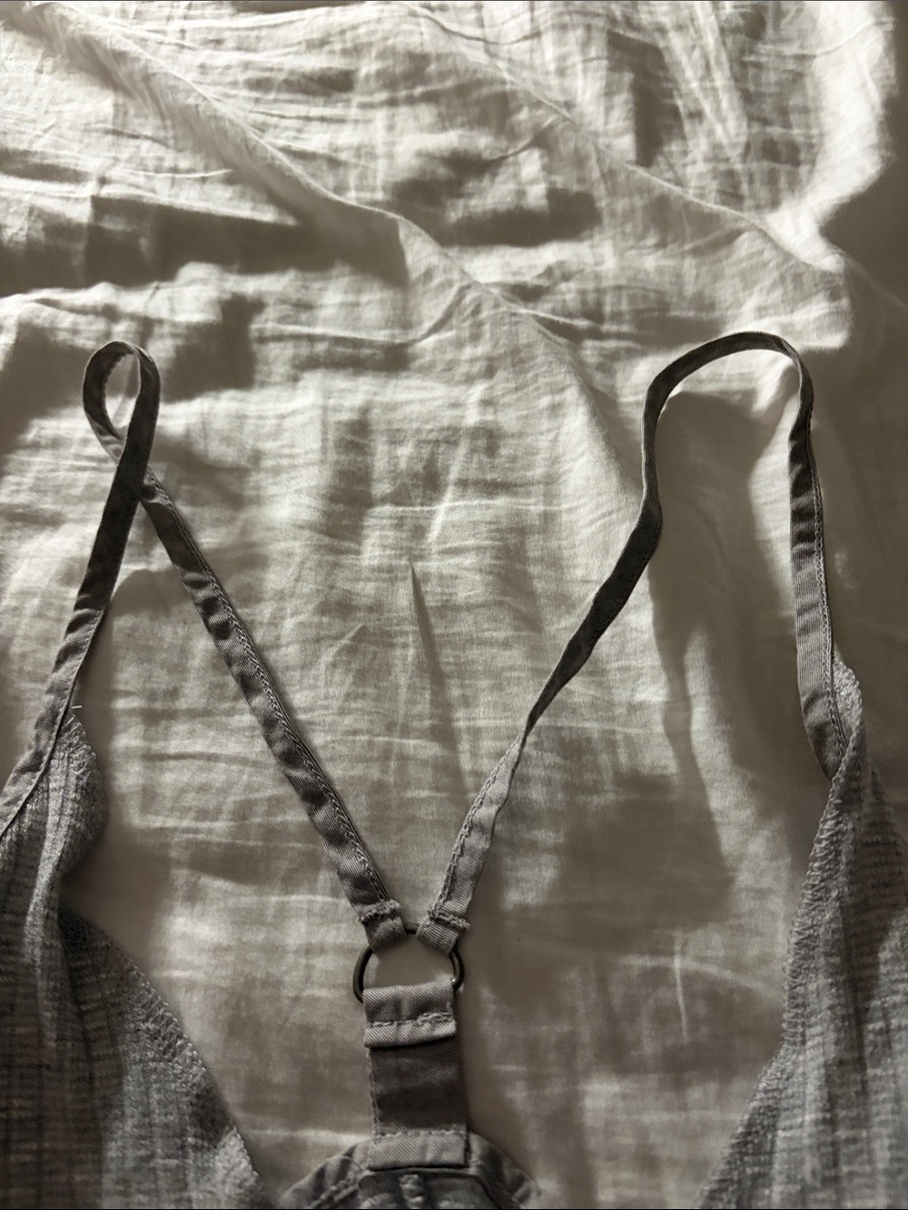 Kimchi Blue Gray Ribbed Racerback Camisole - Picture 3 of 5